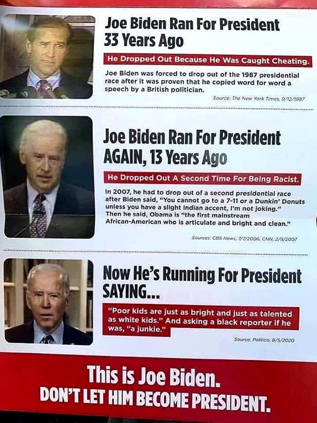 Joe Biden Dont Let Him Become President