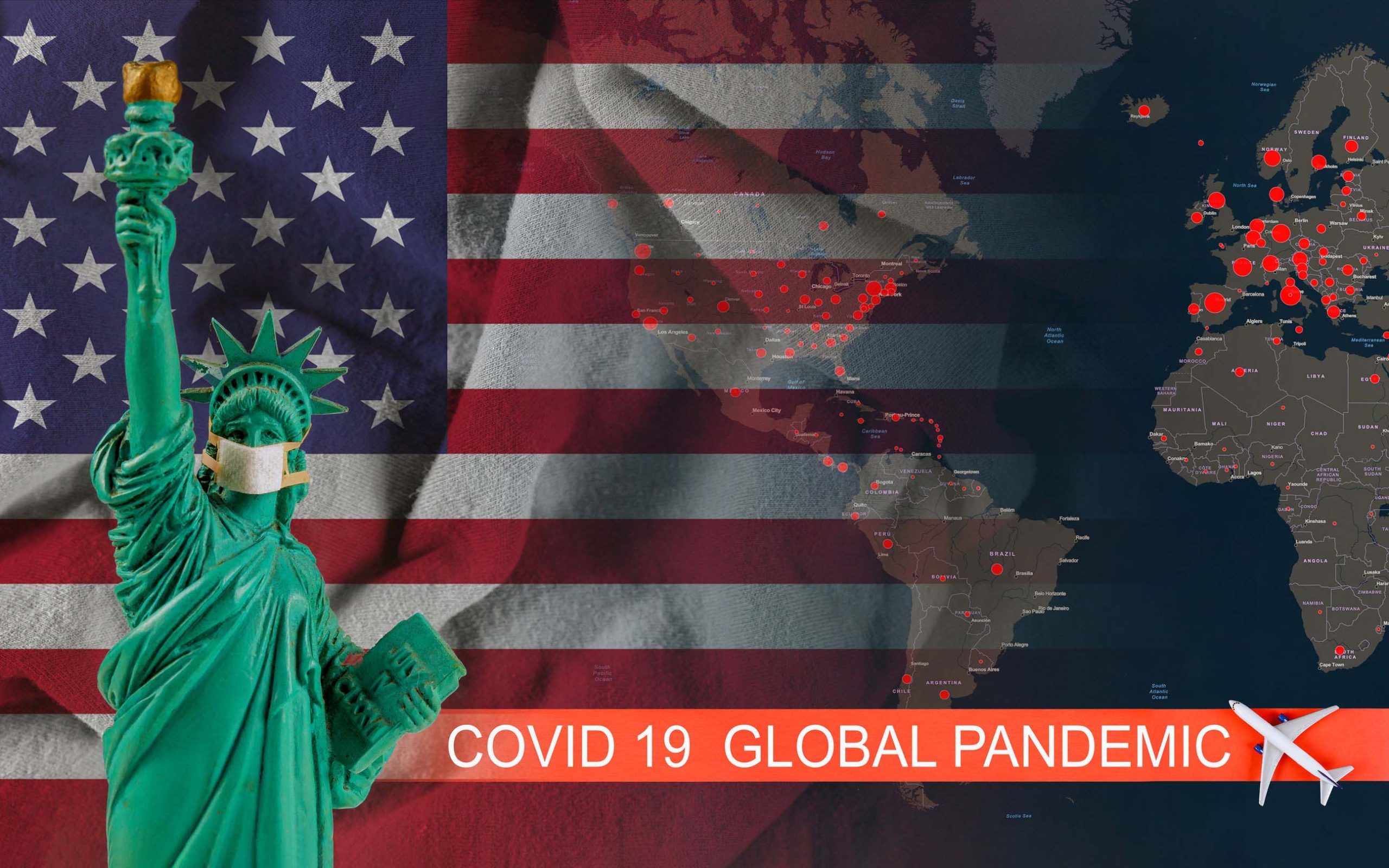 Banned travel quarantine global pandemic corona virus COVID-19 Coronavirus