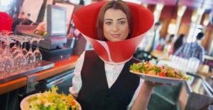 Waitress with Cone